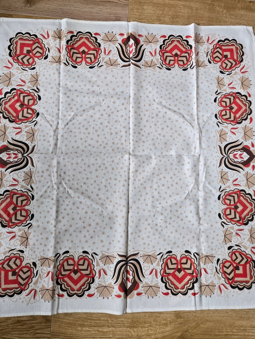 Scandinavian Table Cloth in a Traditional Design. Add Vintage Charm To The Table
